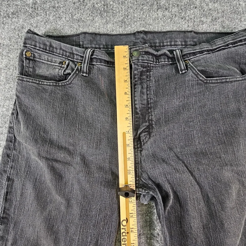 Levi's 511 Slim Fit Jeans 38x30 Faded Black Charcoal 04511-4406 Denim Mens Pants